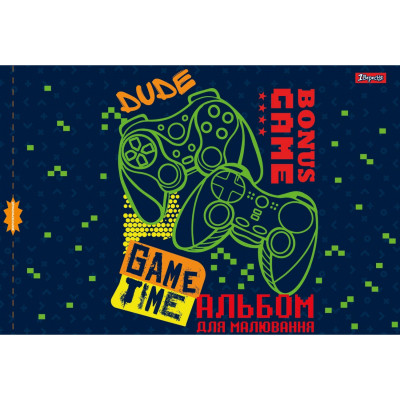 Альбом для рисования 1 вересня А4 скоба, с перфорацией, 28 листов (130492) Винница - изображение 3