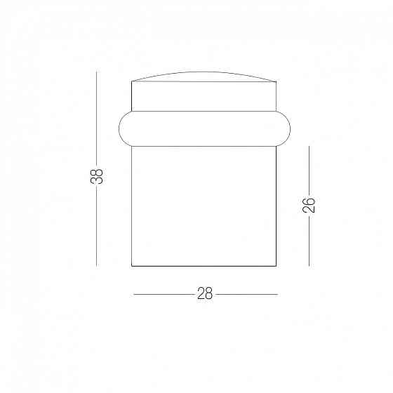 УПОР ПІДЛОГОВИЙ ДЛЯ ДВЕРЕЙ M-28 SS НЕРЖАВІЮЧА СТАЛЬ Київ