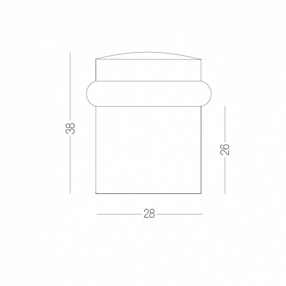 УПОР ПІДЛОГОВИЙ ДЛЯ ДВЕРЕЙ M-28 SS НЕРЖАВІЮЧА СТАЛЬ Київ - фото 2