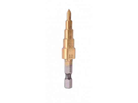 Ступенчатое сверло 4-12мм Sturm 1055011 (читать описание) Ровно