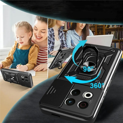 Чохол до мобільного телефона BeCover Military Tecno Spark 30 Pro (KL7) Black (713542) Вінниця - фото 3