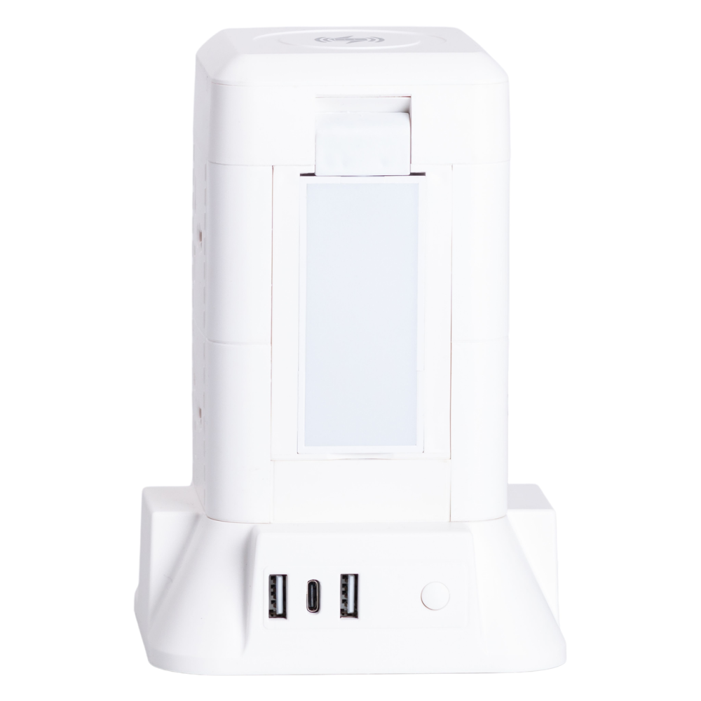 Удлинитель с 6 розетками, USB и беспроводной зарядкой Киев - изображение 8