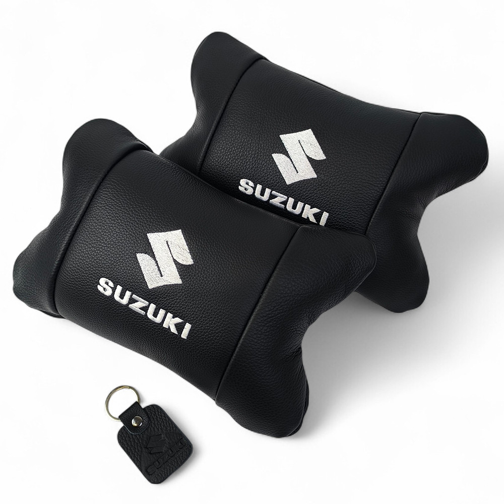 Подушка подголовник для дороги Suzuki Сузукі, Подушка дорожная для шеи подголовник бабочка ZQ-96 Львов - изображение 2