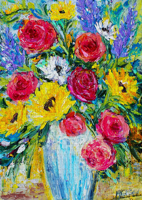 Пазл Вічне цвітіння - Forever Blooms (Enjoy-1425) Київ - фото 5