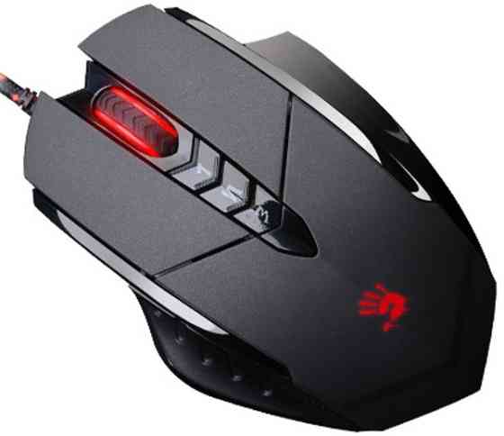 Миша A4Tech V7M Bloody Black USB V-Track ( Чорний ) Харьков