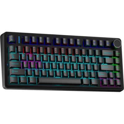 Клавіатура Aula F75 keycap KRGD Blue USB UA Black (6948391202846) Вінниця - фото 3