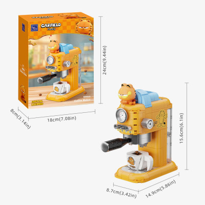 Конструктор Pantasy Garfield -Fantastic Machines - Кофеварка (86812) Винница - изображение 4