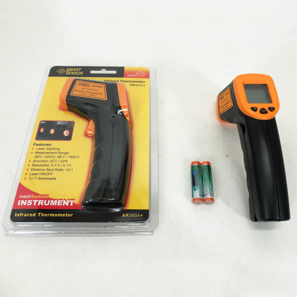 Пирометр Smart Sensor AR360A+ бесконтактный AF-408 инфракрасный термометр Киев - изображение 4