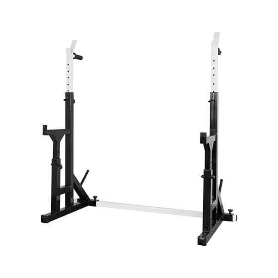 Стойки под штангу 40 на 40 мм со страховочными упорами, брусьями и штырями для хранения блинов Киев