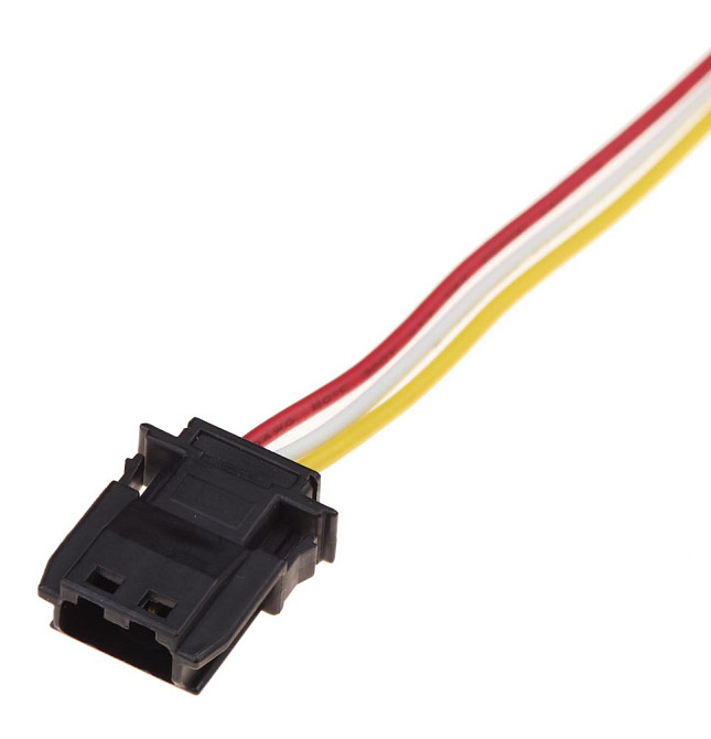 Разъем коннектор с проводом, 3-кон., Зеркала, MX19A003P51, MX19003P51, JAE Япония Много Lexus, Toyota 47586 Киев - изображение 1