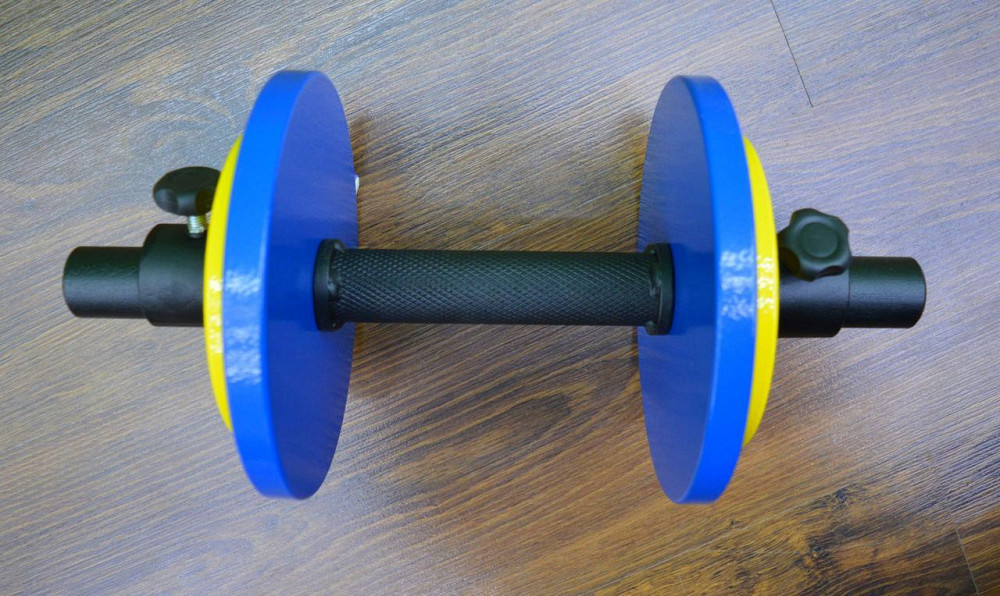 Гантели наборные 2 по 10 кг Гантели, гири, штанги и диски металлические Киев - изображение 3