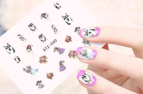 Наклейки для ногтей STZ-040 Киев