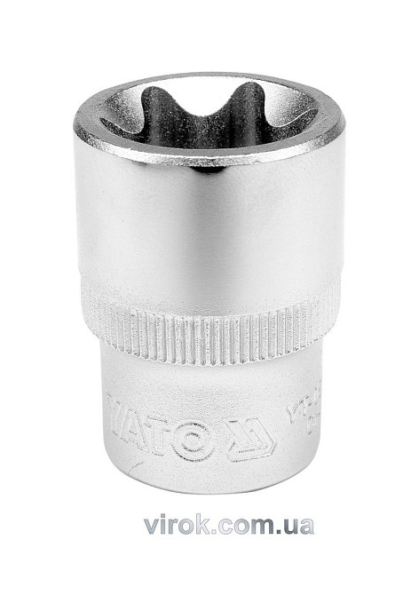 Головка торцева YATO : TORX E18, квадрат 1/2