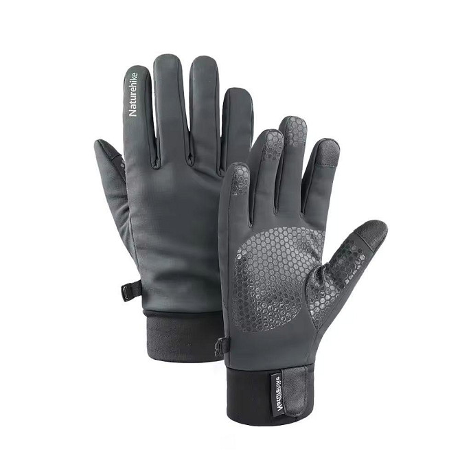 Вологозахисні рукавички Naturehike NH19S005-T (розмір XL) Сірі Вінниця - фото 1