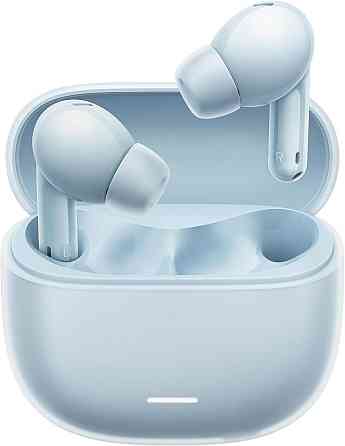Бездротові вакуумні Bluetooth навушники Redmi з глибокими басами, активним шумозаглушенням, вкладиші з ANC 40 дБ, блакитні Київ