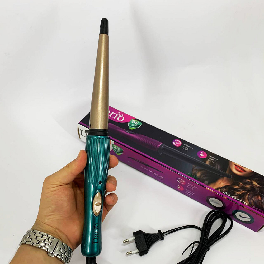 Професійні щипці для завивки волосся, Плойка для створення укладання волосся Плойка об'єму IH-82 Івано-Франківськ - фото 5