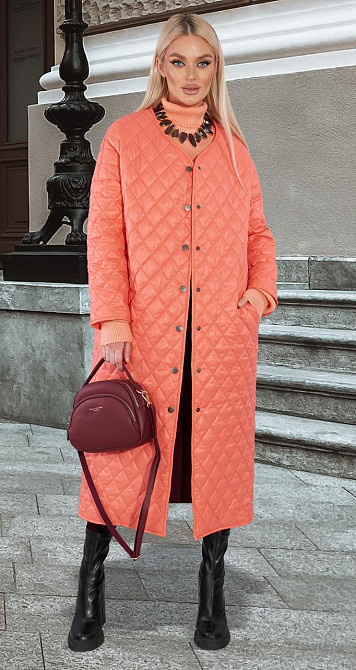 Стьобана куртка з накладними кишенями (48) Київ - фото 3