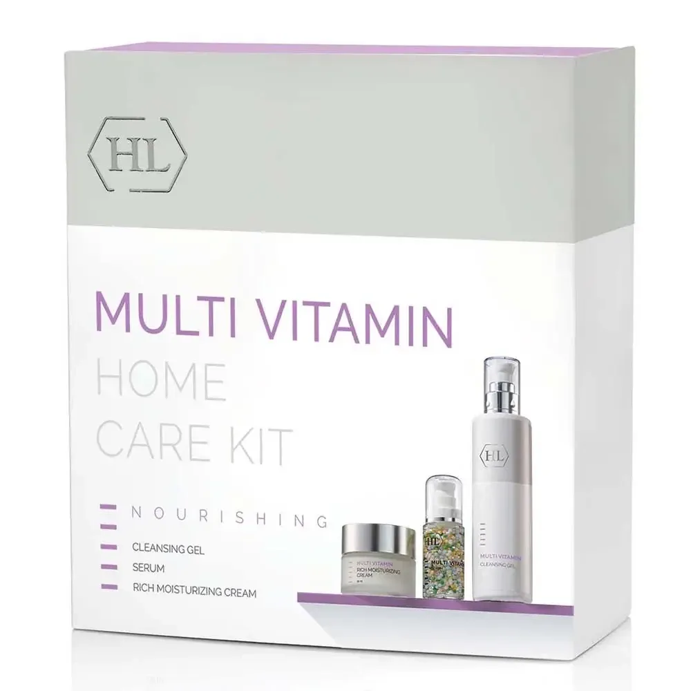 Набор для лица Holy Land Multi Vitamin Kit ((сыворотка 30 мл + крем 50 мл + очищ. гель 100 мл) Днепр - изображение 1