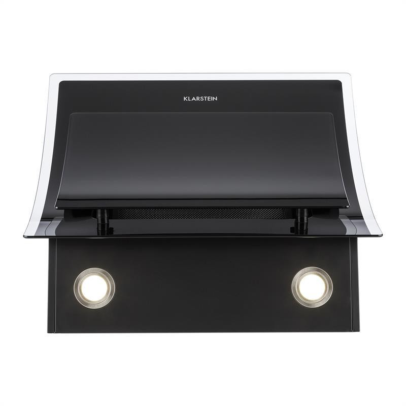 Витяжка Sabia із захисного скла, без головки, 60 см, настінний монтаж, чорний (Німеччина, читати опис) Рівне - фото 4