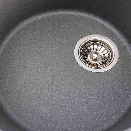 VALESO Гранітна мийка для кухні VALESO ONYX 5847 матова Сірий мусон Киев