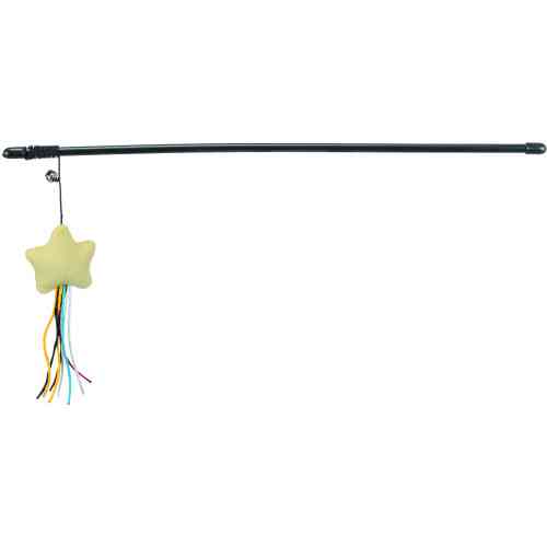 Игрушка Trixie для кошек Палочка с плюшевой звездой и кошачьей мятой 46 см Киев