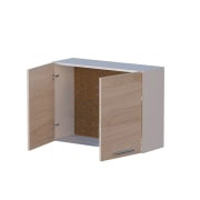 Кухонный модуль под сушилку Эверест Эко 800 ясень шимо светлый/белый 80х30х58 см (DTM-2832) Львов - изображение 2