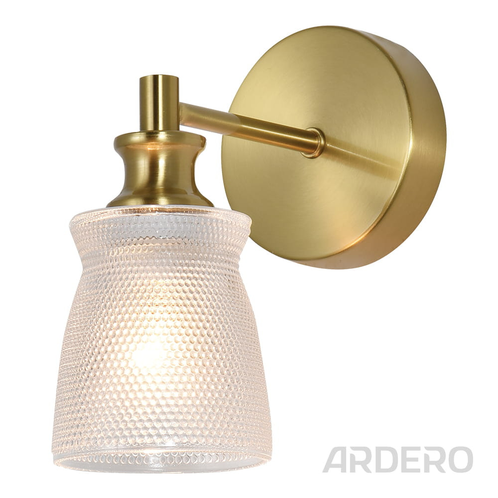 Накладний світильник Ardero BL2010-2 BELL під лампу золото Харьков - изображение 1