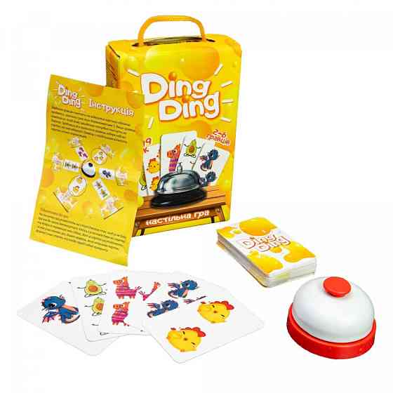 Настільна гра "Ding ding" Strateg 30324 Вінниця