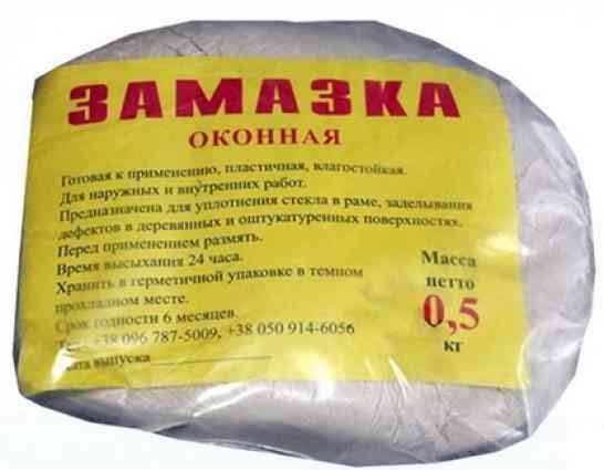 Замазка віконна на водяній основі 500г Харків Харків