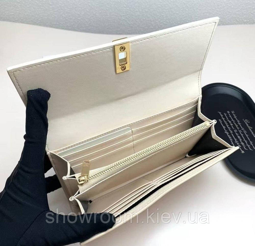 Брендовый женский кошелек (924) beige Киев - изображение 6