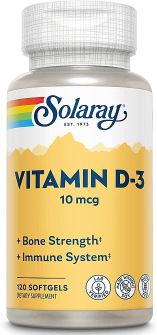 Vitamin D-3 400 IU 120 Softgels Луцьк - фото 1