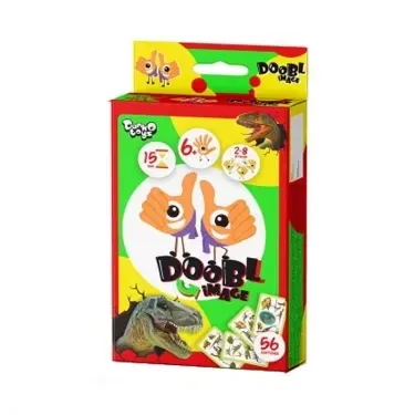 Настільна гра "Doobl Image, Dino", рус Данкоттоз Київ