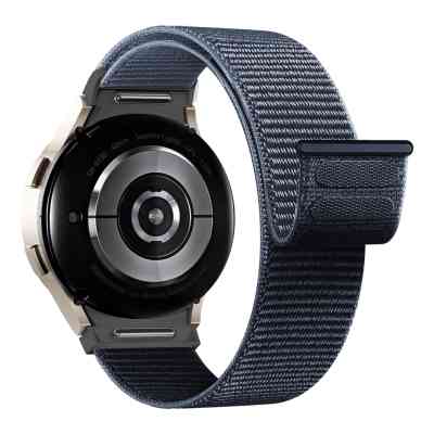Ремінець до смарт-годинника Armorstandart Nylon Band для Samsung Galaxy Watch 7 / FE / 6 / 6 Classic / 5 / 5 Pro / 4 / 4 Classic Storm Blu (ARM86848) Вінниця