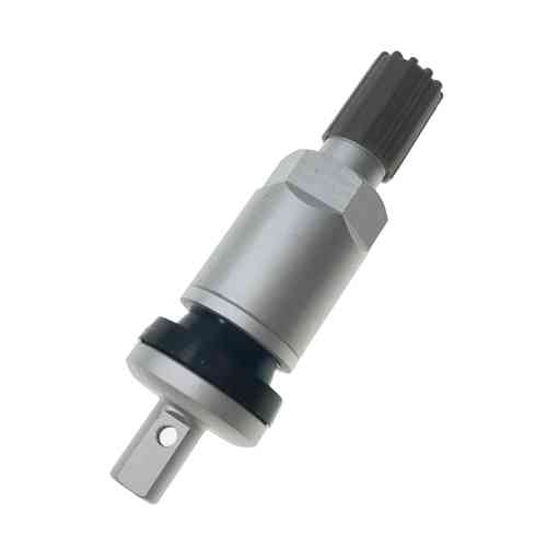 Вентиль под датчик давления шин типа Шредер, TPMS-02, разборный, алюминий Винница