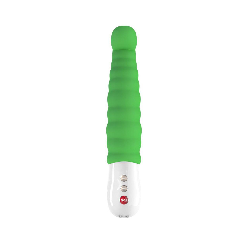Вібратор точки G Fun Factory PATCHY PAUL fresh green, гнучкий, 12 режимів Sex Aura Київ - фото 4