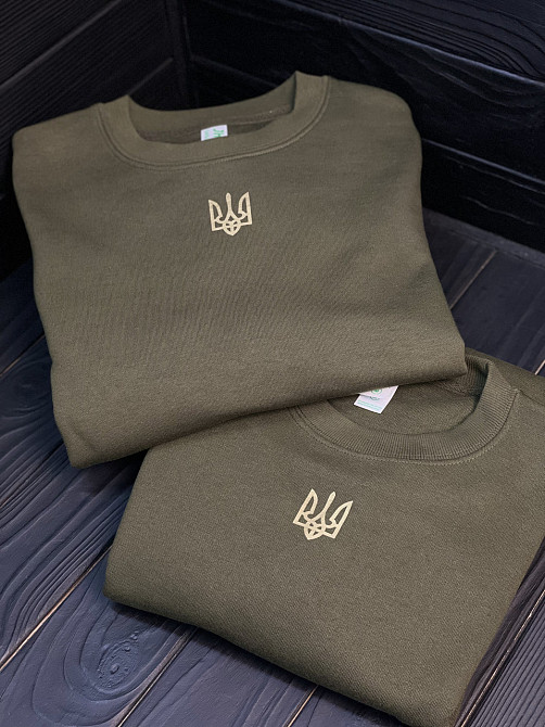 Парні світшоти з тризубом XS, XL Чернівці - фото 1