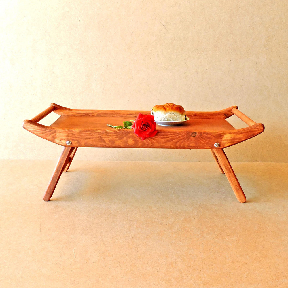 Столик-піднос для сніданку "Айова" шафран Миколаїв - фото 2