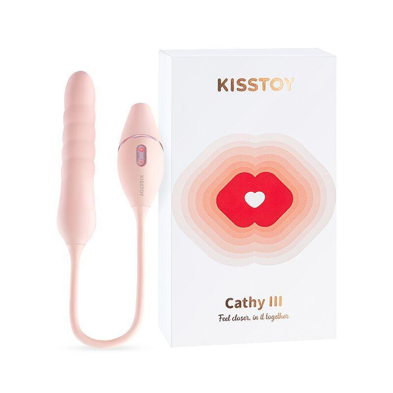Пульсатор з вакуумним стимулятором KISSTOY Cathy III Pink Sex Aura Київ - фото 5