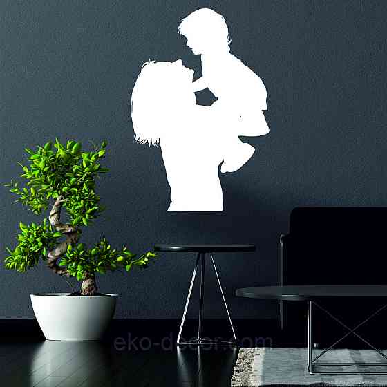 Декоративное настенное Панно «Мать и дитя», Декор на стену 50*44 см, Белый Киев