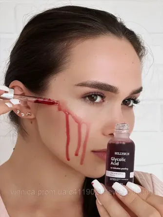 Кислотна сироватка-пілінг для обличчя HOLLYSKIN Glycolic Acid 30 мл Чернівці
