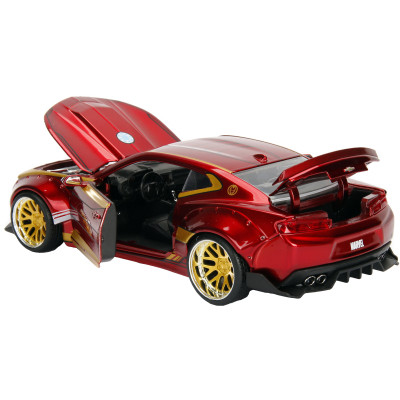 Машина Jada металева Марвел. Месники: Шевроле Камаро (2016) з фігуркою Залізної людини 1:24 (253225003) Вінниця - фото 5