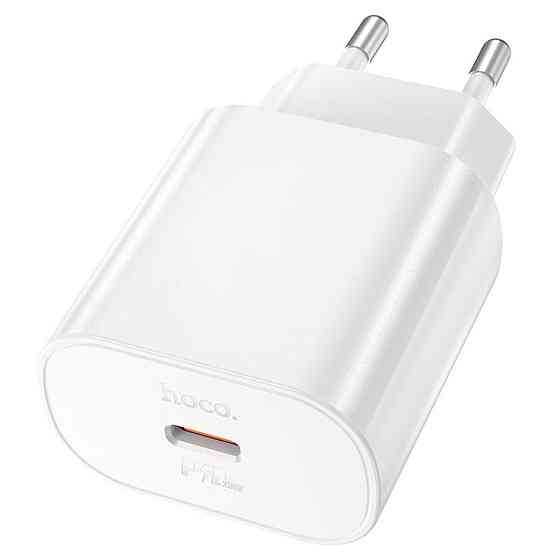 Мережевий зарядний пристрій HOCO N22 Jetta PD25W charger White 6931474760067 Одеса