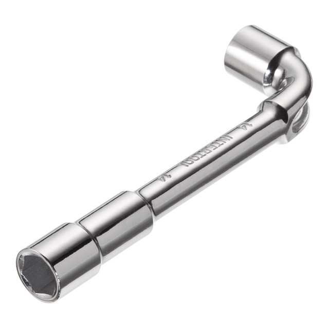 Ключ торцевий з отвором, L-подібний, 14 мм INTERTOOL HT-1614 Київ - фото 3