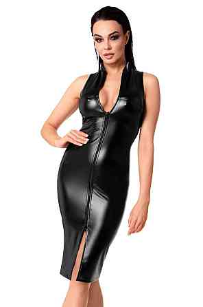 Платье Noir Handmade F337 Powerwetlook midi dress - XXL Sex Aura Киев