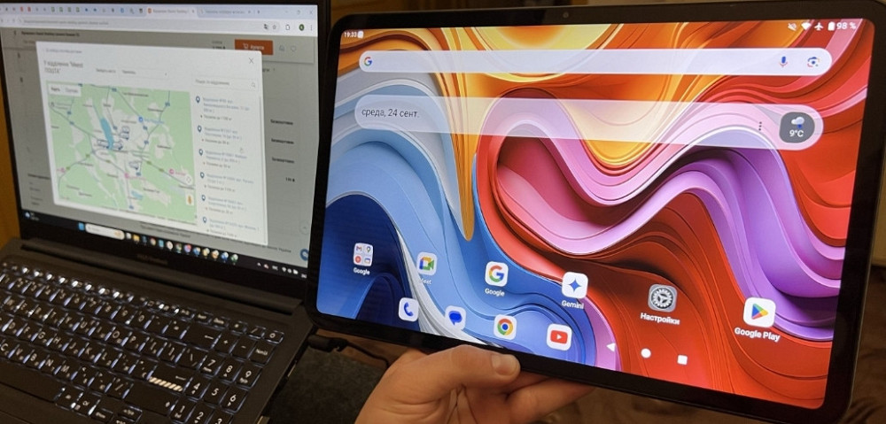 Планшет 14 дюймов 120гц 8/128 g99 android 15 teclast t65 8000mAh odea. Харьков - изображение 7