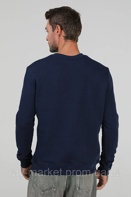 Світшот базовий утеплений Ray Basic чоловічий темно-синій (U0301M-Navy Blue) 3XL Київ - фото 3