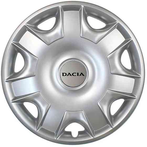 Автомобільні модельні ковпаки R15 Dacia 301 4шт, SJS, сріблясті Київ