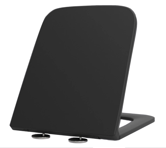 Сидіння-кришка для унітазу Mixxus Premium SEAT COVER QUADRO-DIVERSE-2001 BLACK з мікроліфтом 448х35  ( MP6614 ) 26451 Харків
