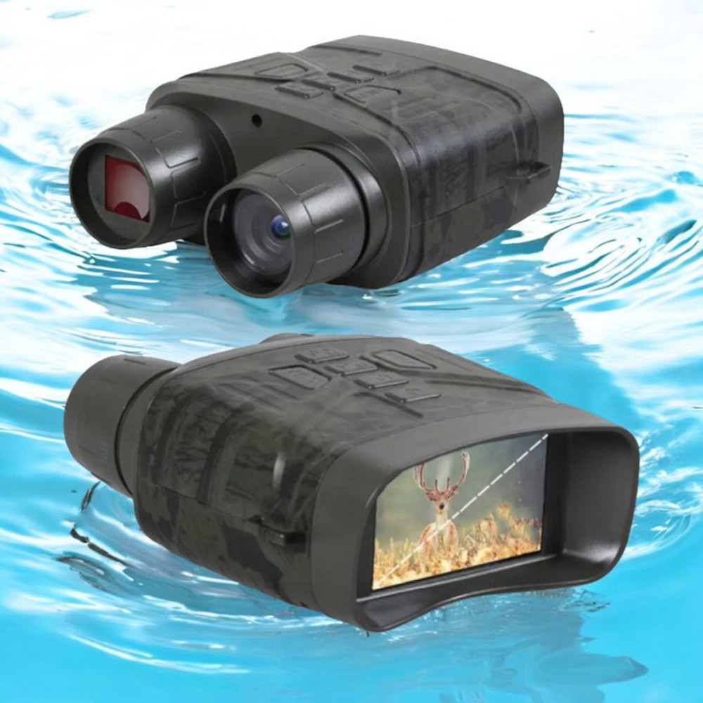 Бінокль нічного бачення NV4000 з ІЧ підсвічуванням до 200 м, фото і відео зйомка, збільшення 3.5–7х, дисплей 320х240 Одеса - фото 6