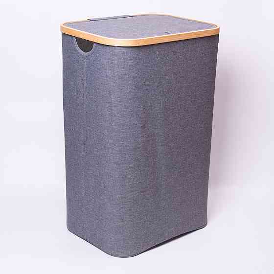 Yiwu Кошик для білизни з кришкою 40×30×60 (см) м'який 70 (л) HP-41-16 Київ